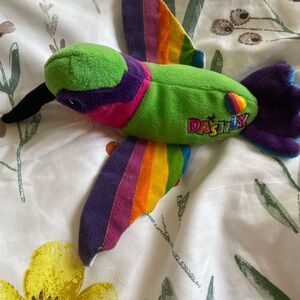 Vintage 1990s/early 2000s Lisa Frank ‘Dashley’ Hummingbird Beanie Baby